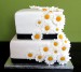 svatební dort s kopretinami1
